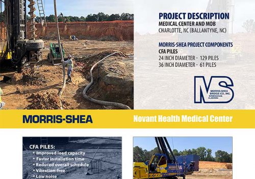 Medical Center Deep Foundation Construction